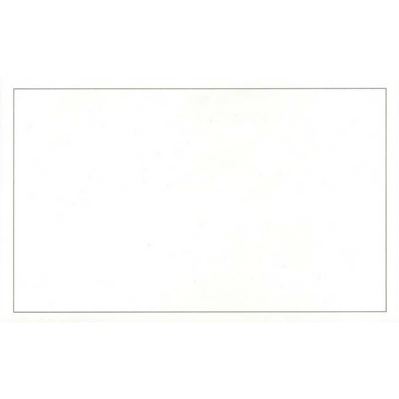 Enveloppe pour carte remerciement décès campagne champ arbustes arbres Decorte 6475