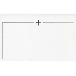 Carte remerciement décès croix argenture gaufrage liseré Decorte 6517