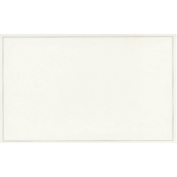 Carte remerciement décès couleur crème avec liseré gris foncé Decorte 6531