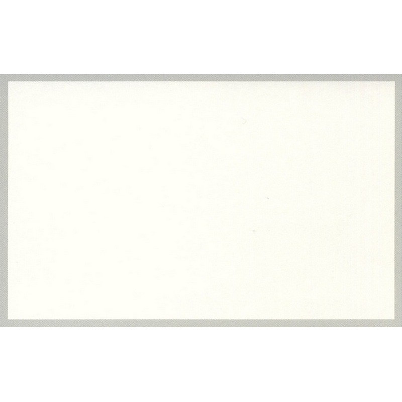 Carte remerciement décès bordure grise Decorte 6556