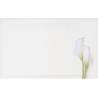 Carte de remerciement décès, fleur arôme DECORTE 6545