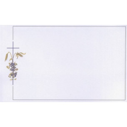 Carte remerciement décès...