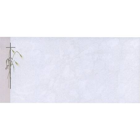 Carte remerciement décès épis de blé, fleurs des champs et croix catholique sur fond marbré avec ajout photo possible Buromac 64 Carte remerciement décès épis de blé, fleurs des champs et croix catholique sur fond marbré avec ajout photo possible Buromac 64