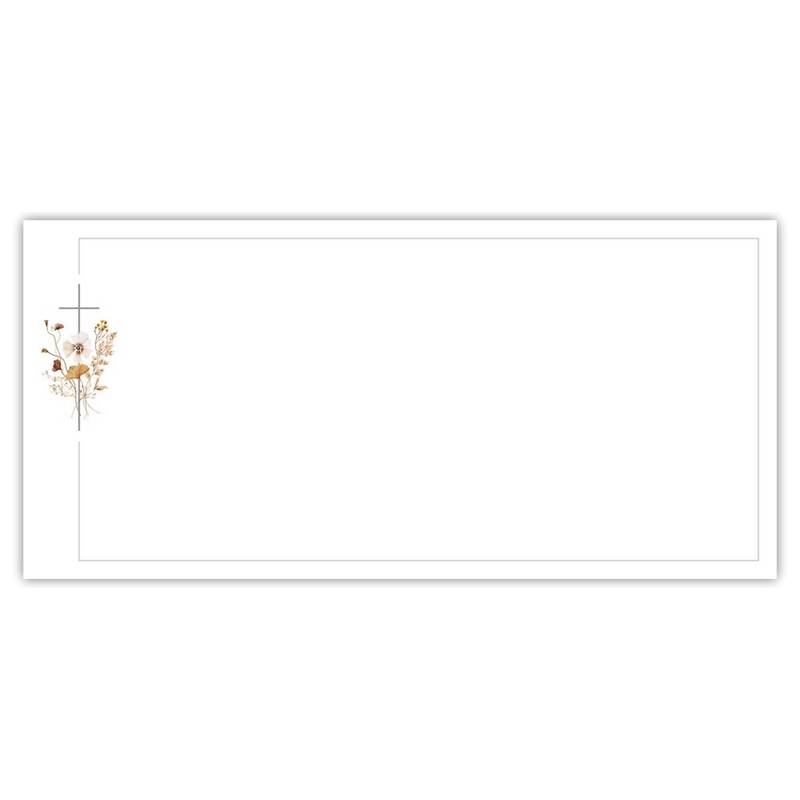 Carte remerciements décès fleurs Buromac 644.174