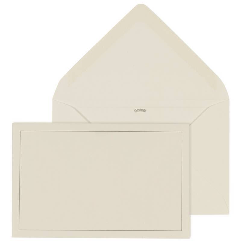 Enveloppe carte de deuil 6576